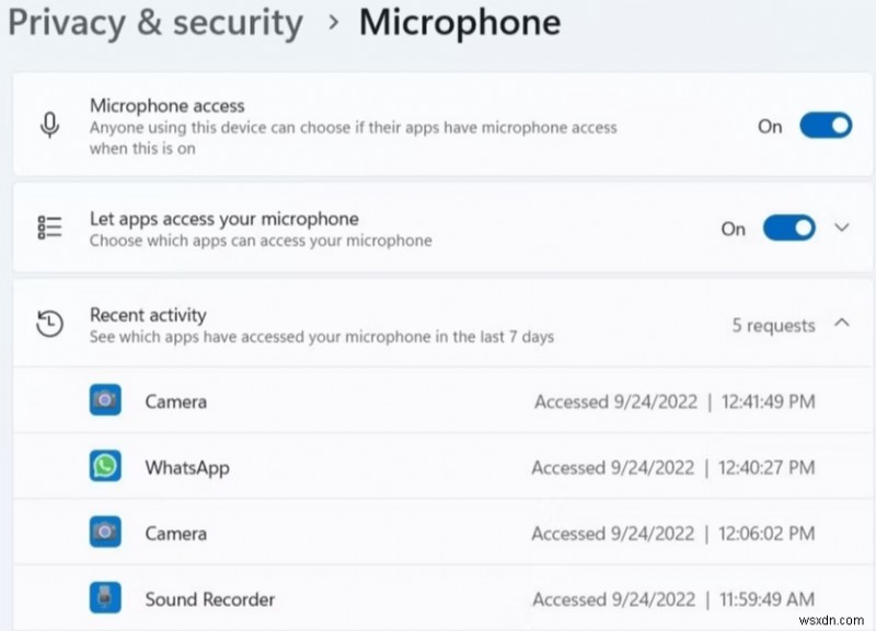 How To Check Which Apps Are Using Your Camera And Microphone