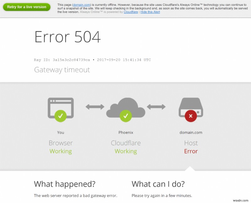 How To Fix 504 Gateway Timeout Error