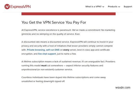 Why You Should Avoid Getting Lifetime VPN Subscription Plans
