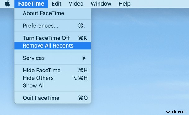 How to Clear FaceTime History on Mac