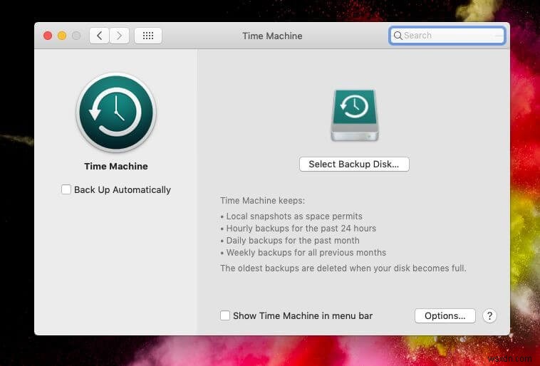 How To Clear Time Machine Backups From Mac