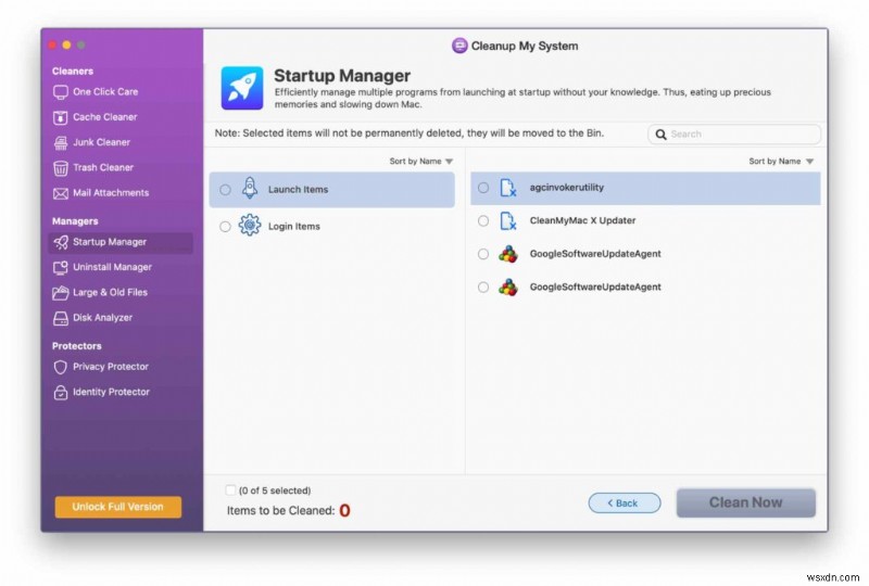 How To Get Rid of Mac Startup Items