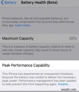 iPhone Allows Disabling CPU Throttling In iOS 11.3