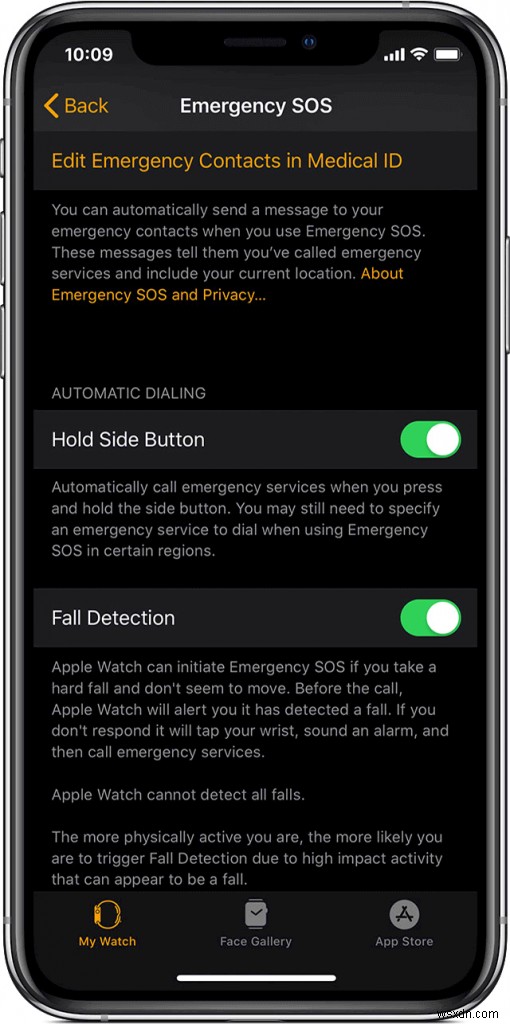 How To Enable Fall Detection On Apple Watch SOS
