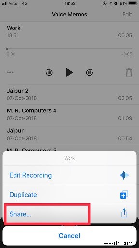 How To Operate Apple’s Voice Memos App