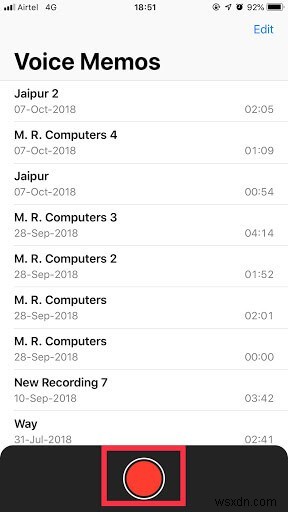 How To Operate Apple’s Voice Memos App