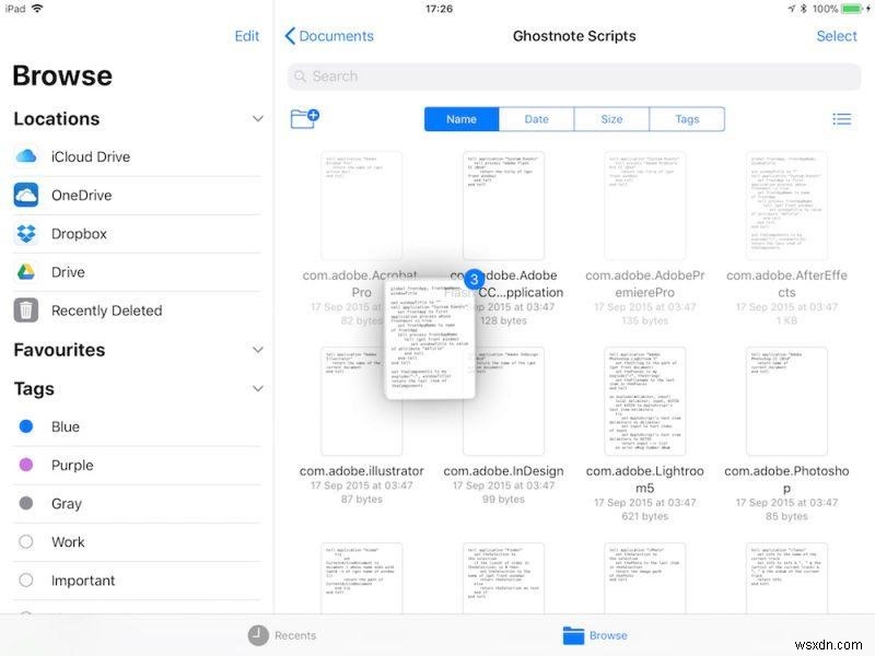All You Need To Know About iOS 11’s File App