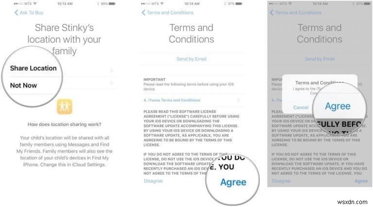 How to Add Kids (below 13 years) to iOS Family Sharing