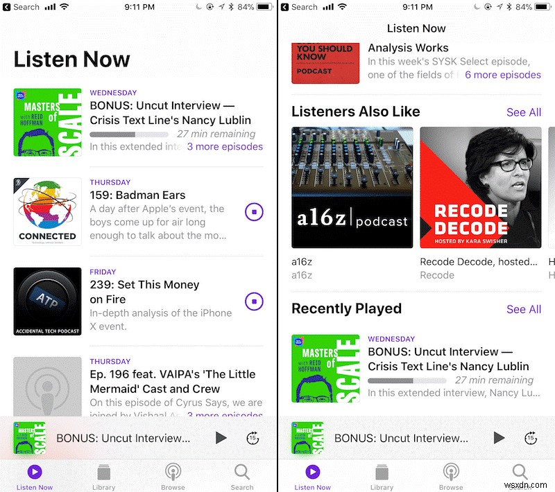 How to Use the Podcasts App on iOS 11