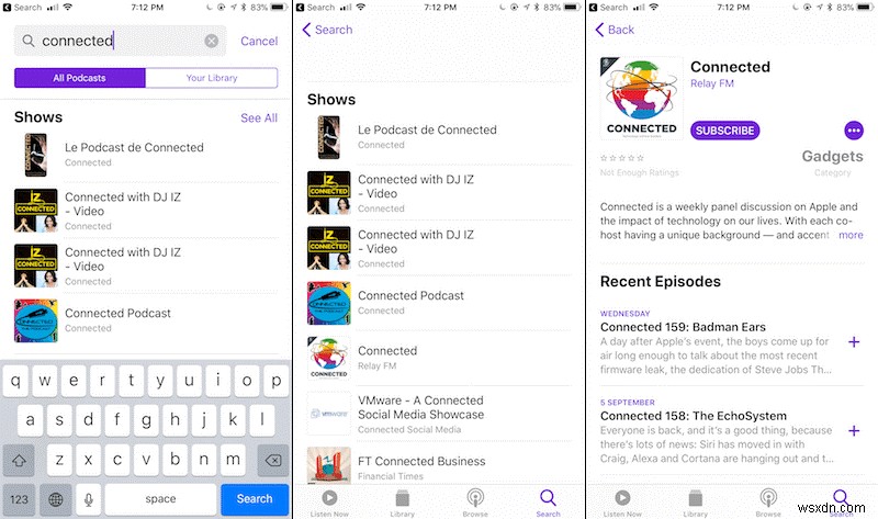 How to Use the Podcasts App on iOS 11