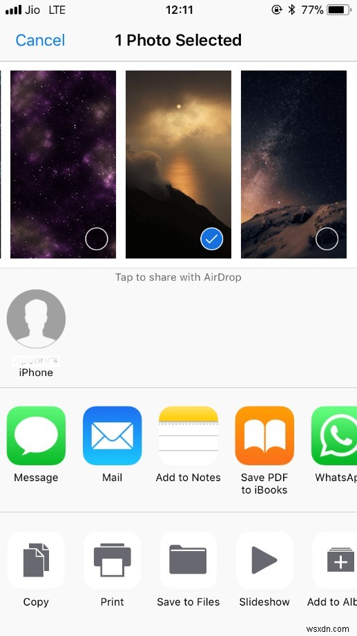 How To Use Airdrop On iOS 11