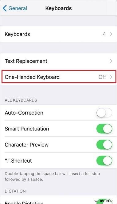 How to Enable One-Handed Keyboard on iOS 11