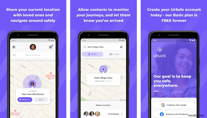 UrSafe – A Multi-frontal Approach To Personal Safety