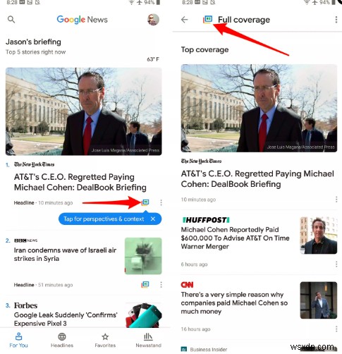 Say Hello To Google News App!