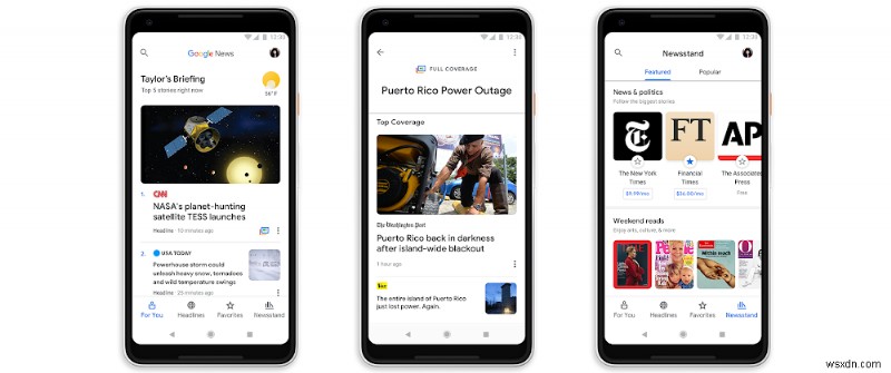 Say Hello To Google News App!