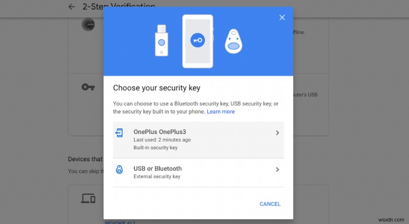 Google Adds a New Physical Security Key to its Two Factor Authentication, Your Phone