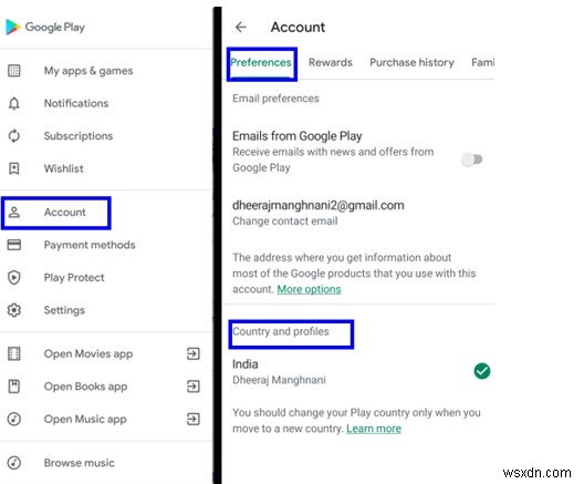How To Change Country In Google Play Store