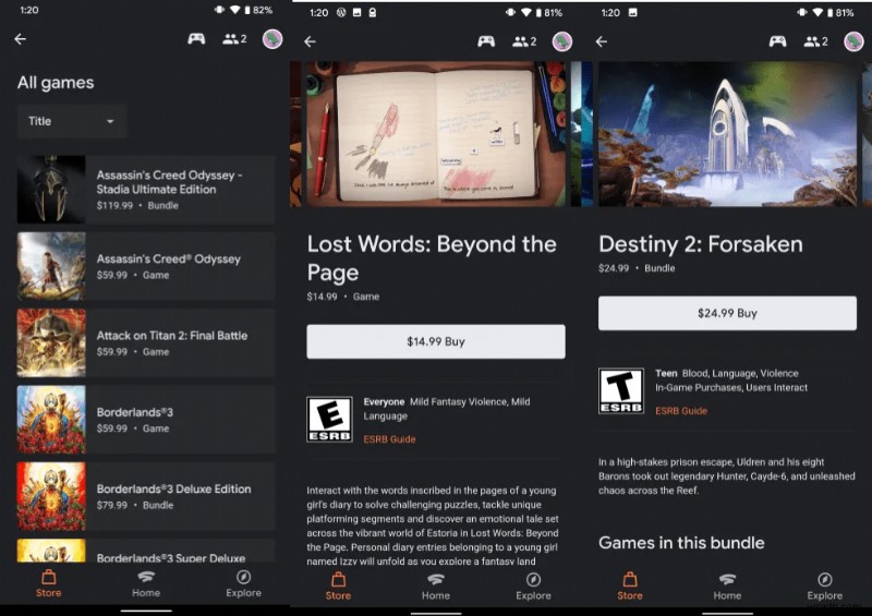Google Launches Free Version of Stadia for Gmail Users