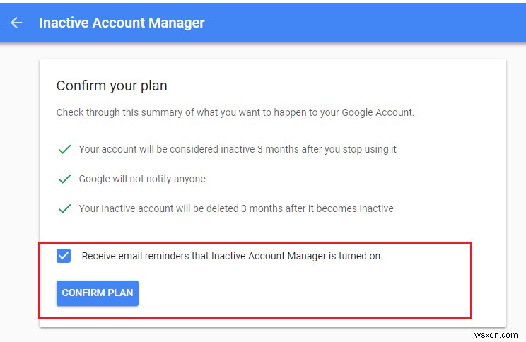 Set Your Google Account To Auto Delete After Certain Time Of Inactivity