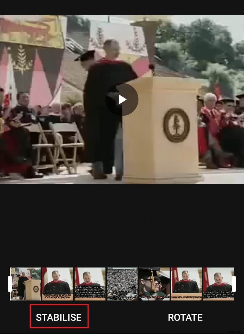 Stabilize Shaky Videos With Google Photos App