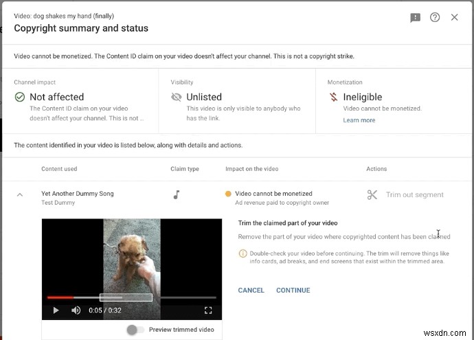YouTube’s New Update On Copyright Claim