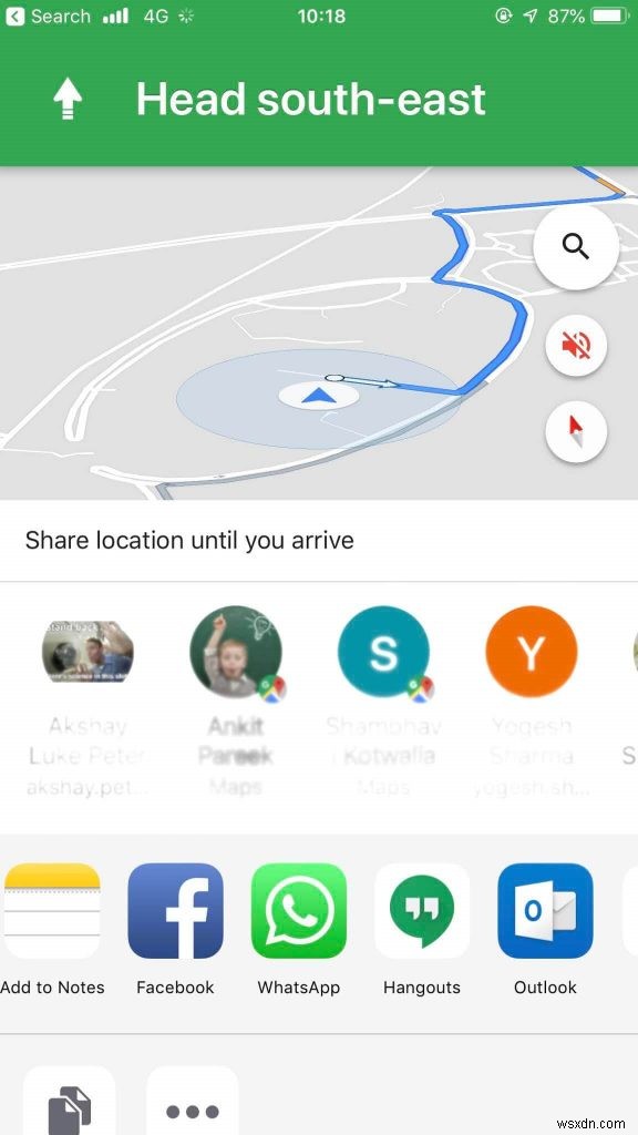 How To Share Real-time location With Friends Using Google Maps On iPhone?