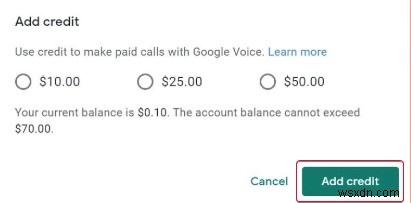 How To Add Credits To Google Voice Accounts