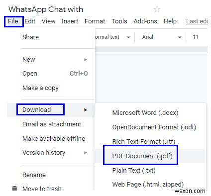 How to Export Your WhatsApp Chat History as a PDF?