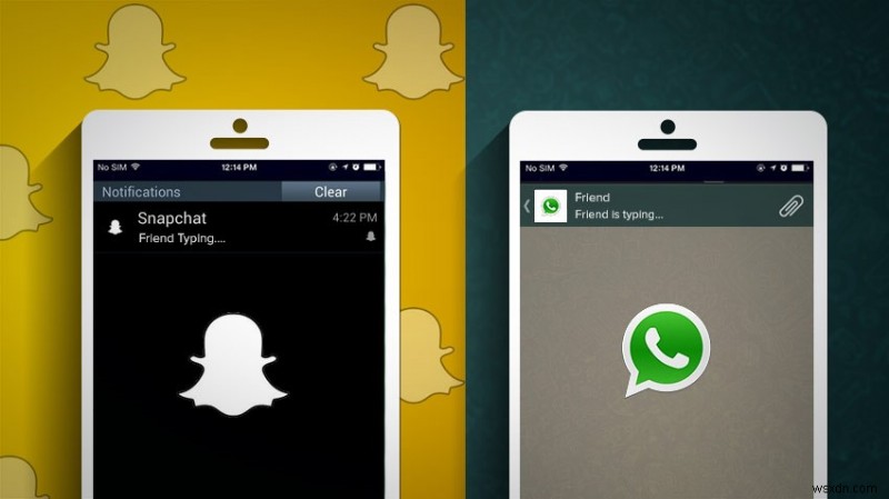 Clash of Instant Messaging Titans: WhatsApp v/s Snapchat