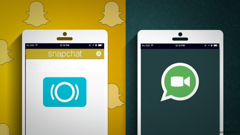 Clash of Instant Messaging Titans: WhatsApp v/s Snapchat