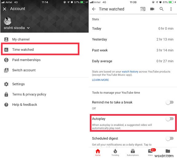 How To Track Time Spent Watching YouTube Videos?