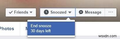 How To “Snooze” Someone On Facebook For 30 Days