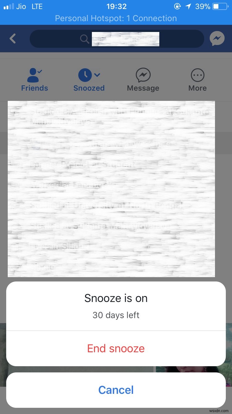 How To “Snooze” Someone On Facebook For 30 Days