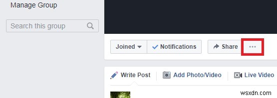 Set Approval Request For Facebook Group Posts