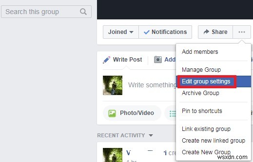 Set Approval Request For Facebook Group Posts