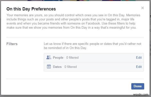 How to Filter Your Facebook Flashbacks to Get Rid of Sad Memories