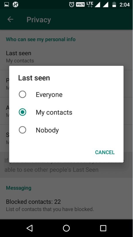 How To Hide WhatsApp Status From Selected People