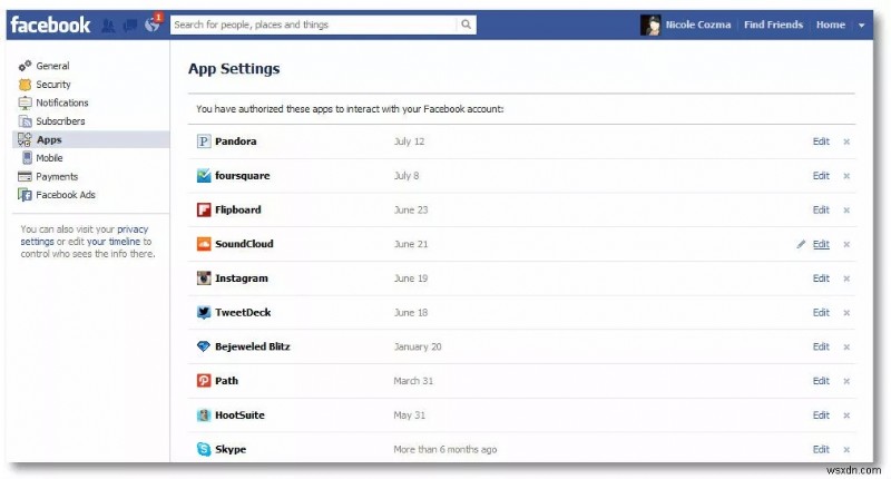 How to Unchain Facebook Account from An App