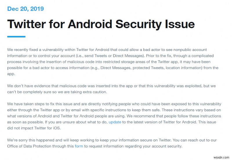Android Users: Update Your Twitter App’s Latest Version Immediately