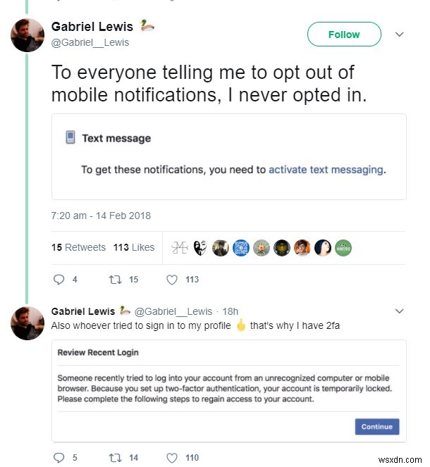 Facebook Two-Factor Authentication Feature Gone Bad