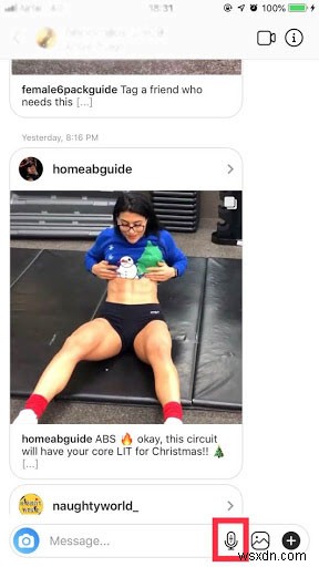 How To Send Voice Messages on Instagram?