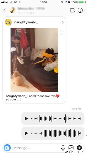 How To Send Voice Messages on Instagram?