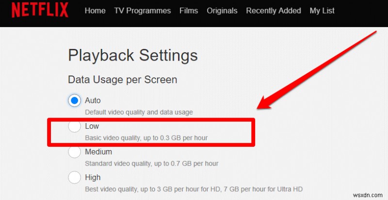 How to Limit Data Usage on Netflix