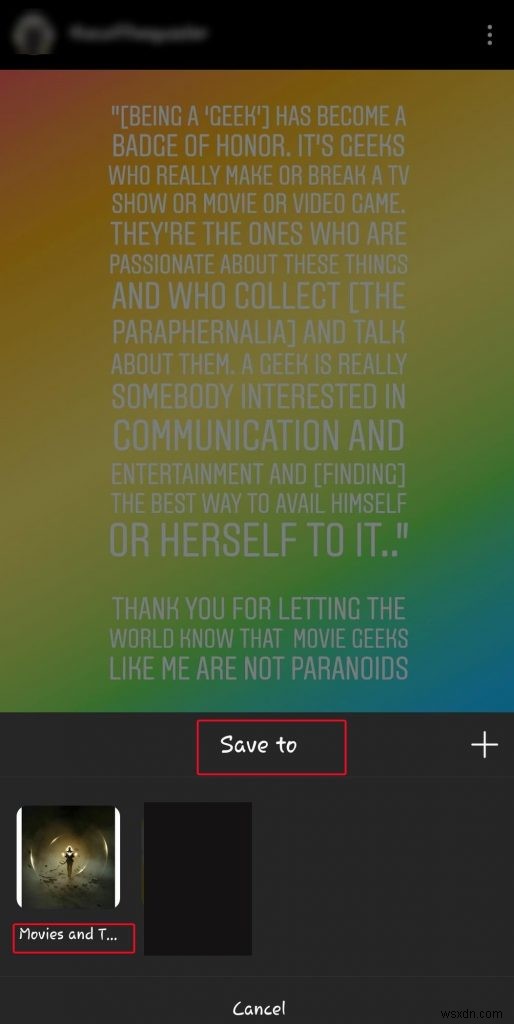 How To Save Pictures On Instagram And Add Them To Collection