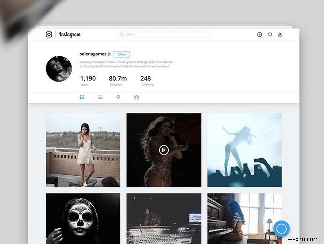 What All You Can Do from Instagram on Web App