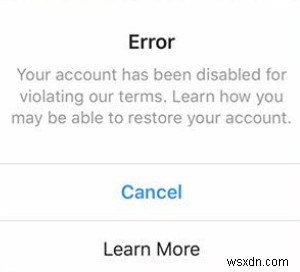 How to Get your Instagram Back after being Disabled?