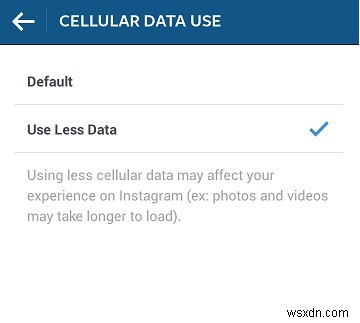 Enabling Data Saver Mode On Facebook Instagram & Snapchat