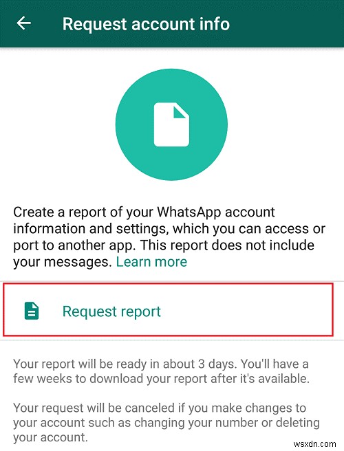 Here’s How To Download WhatsApp Account Information For Android & iPhone
