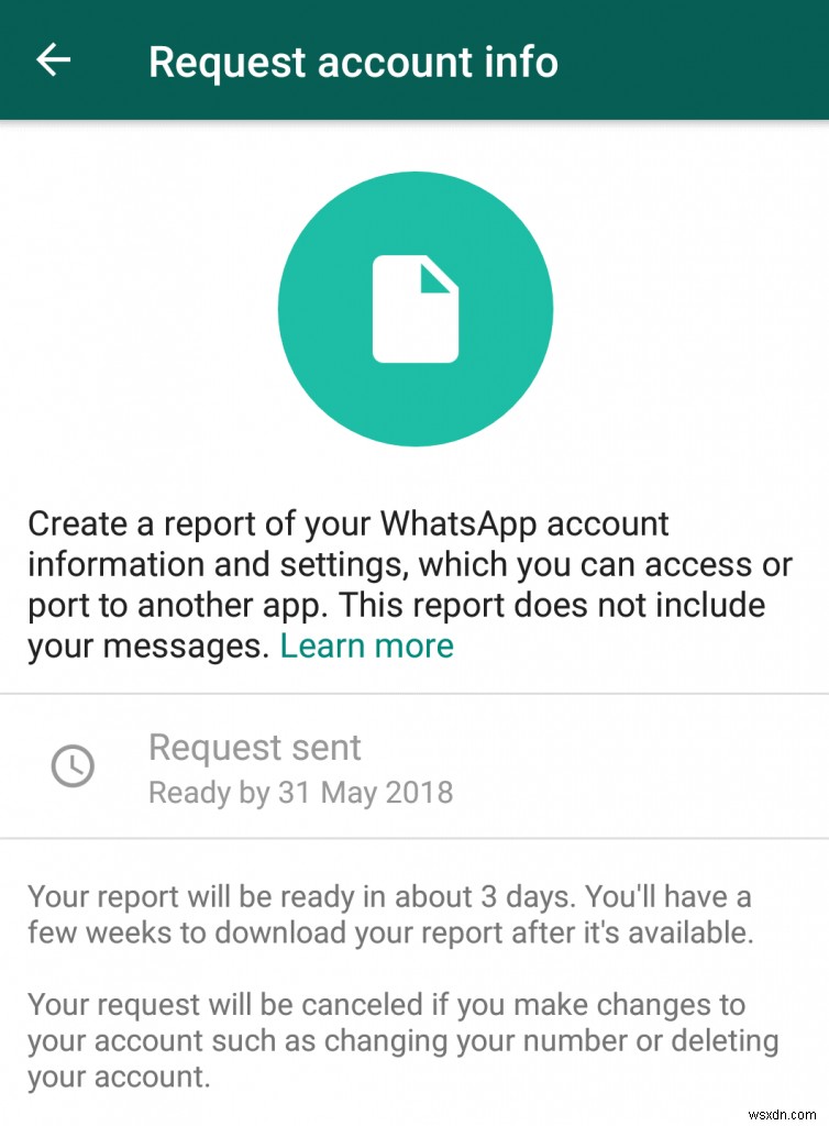 Here’s How To Download WhatsApp Account Information For Android & iPhone