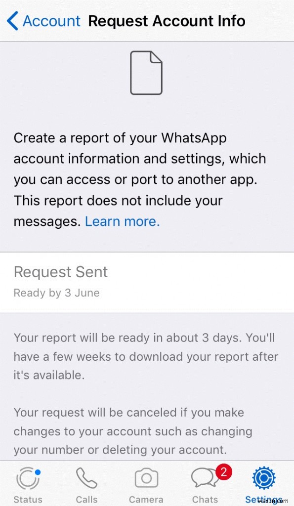 Here’s How To Download WhatsApp Account Information For Android & iPhone